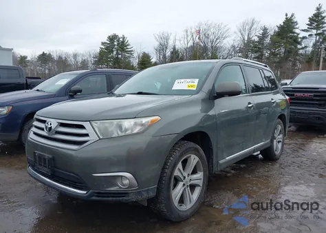 2011 Toyota Highlander Limited V6 from USA, damaged, VIN 5TDDK3EH4BS041565